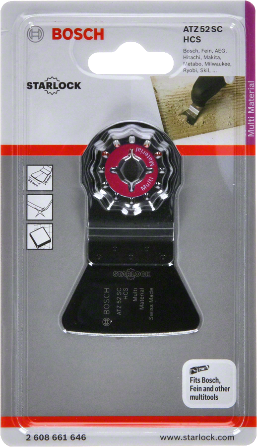 Bosch Starlock Testere Ucu MM ATZ 52 SC 1 li