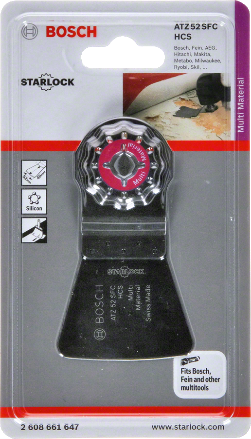 Bosch Starlock Testere Ucu MM ATZ 52 SFC 1 li