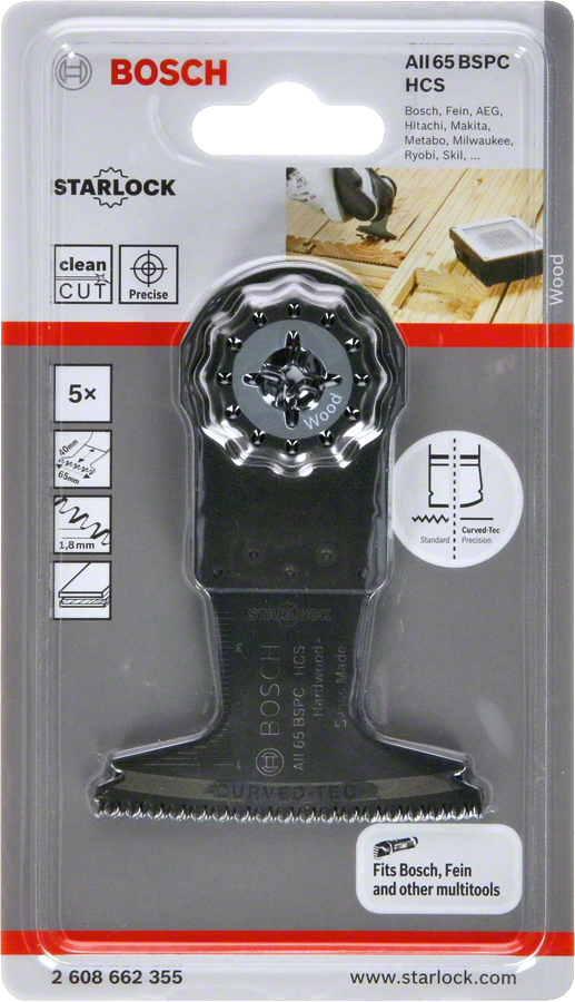 Bosch Starlock Testere Ucu HW AII 65 BSPC 5 li