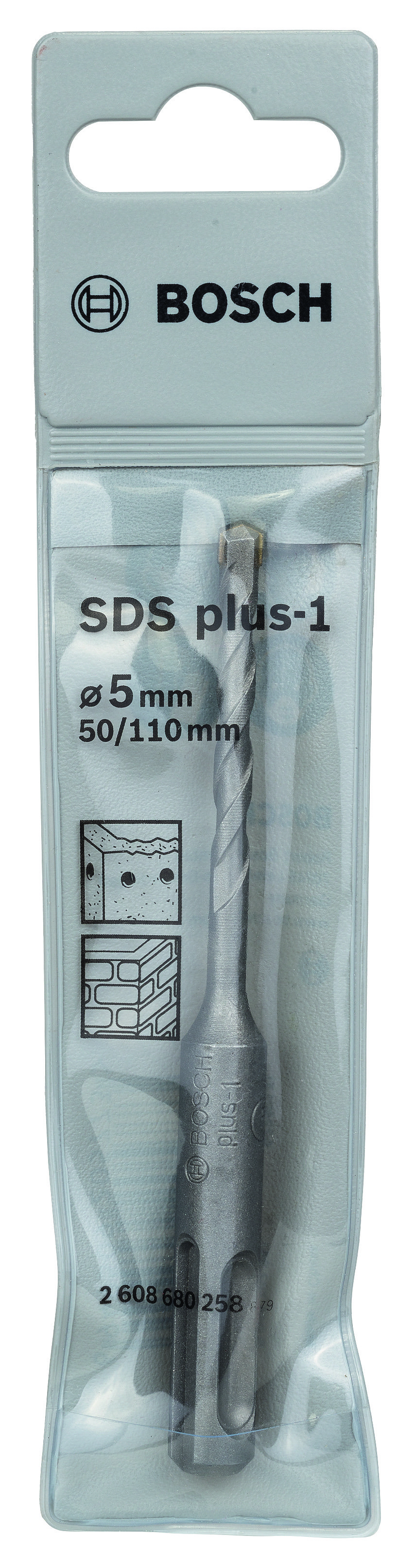 Bosch SDS-Plus-1 K-Delici Ucu 5*110 mm 1 li