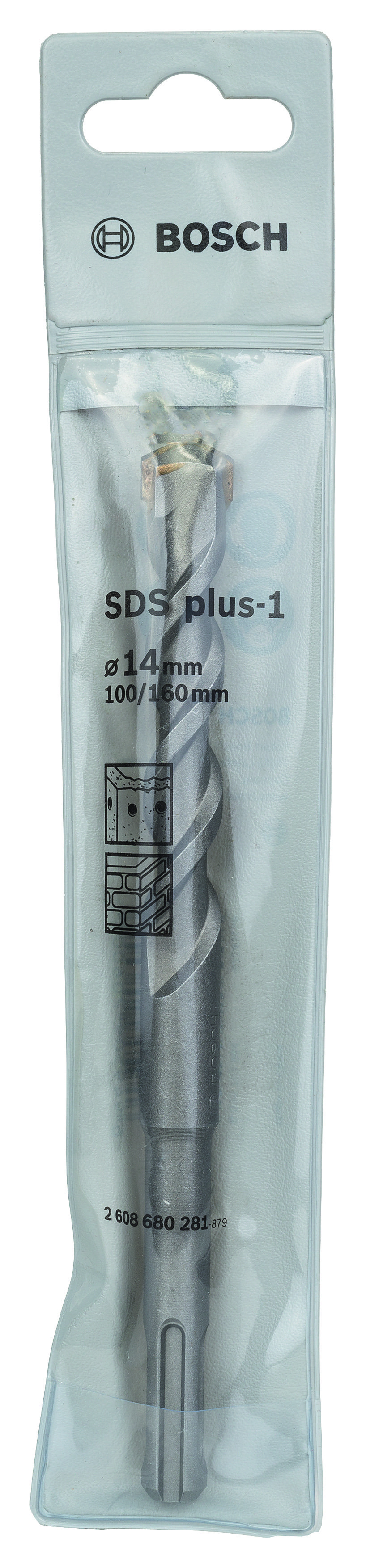 Bosch SDS-Plus-1 K-Delici Ucu 14*160 mm 1 li