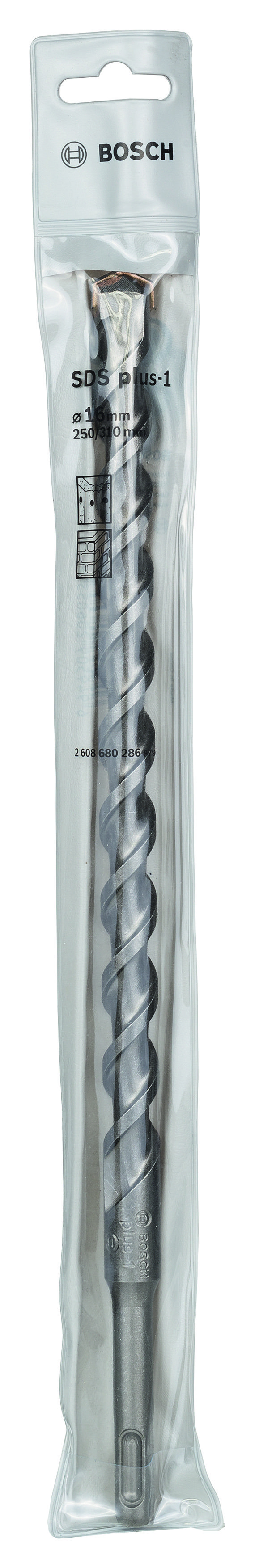 Bosch SDS-Plus-1 K-Delici Ucu 16*310 mm 1 li