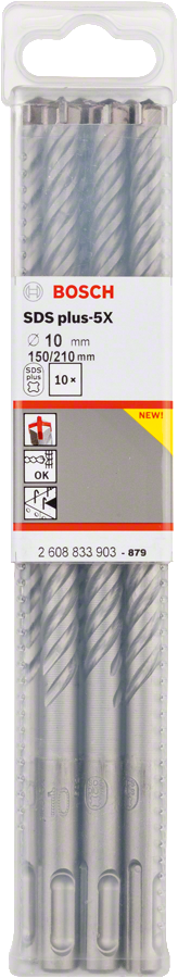 Bosch PRO SDS-Plus-5X K-Delici Ucu 10*210 mm 10 lu