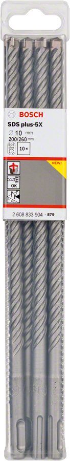 Bosch PRO SDS-Plus-5X K-Delici Ucu 10*260 mm 10 lu