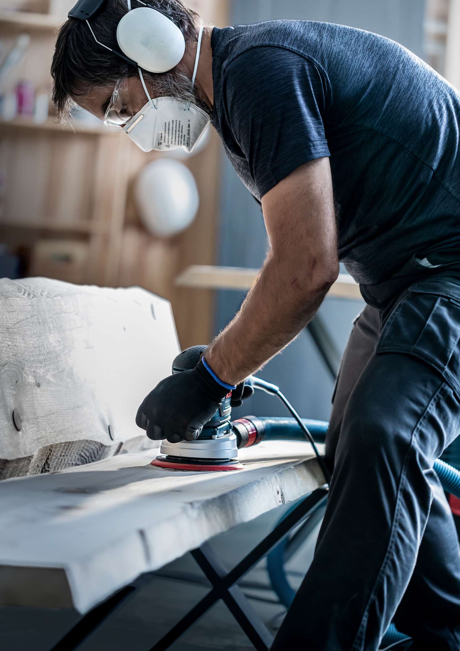 Bosch EXPERT M480 Ağ Zımpara 150mm 80 K 5 li