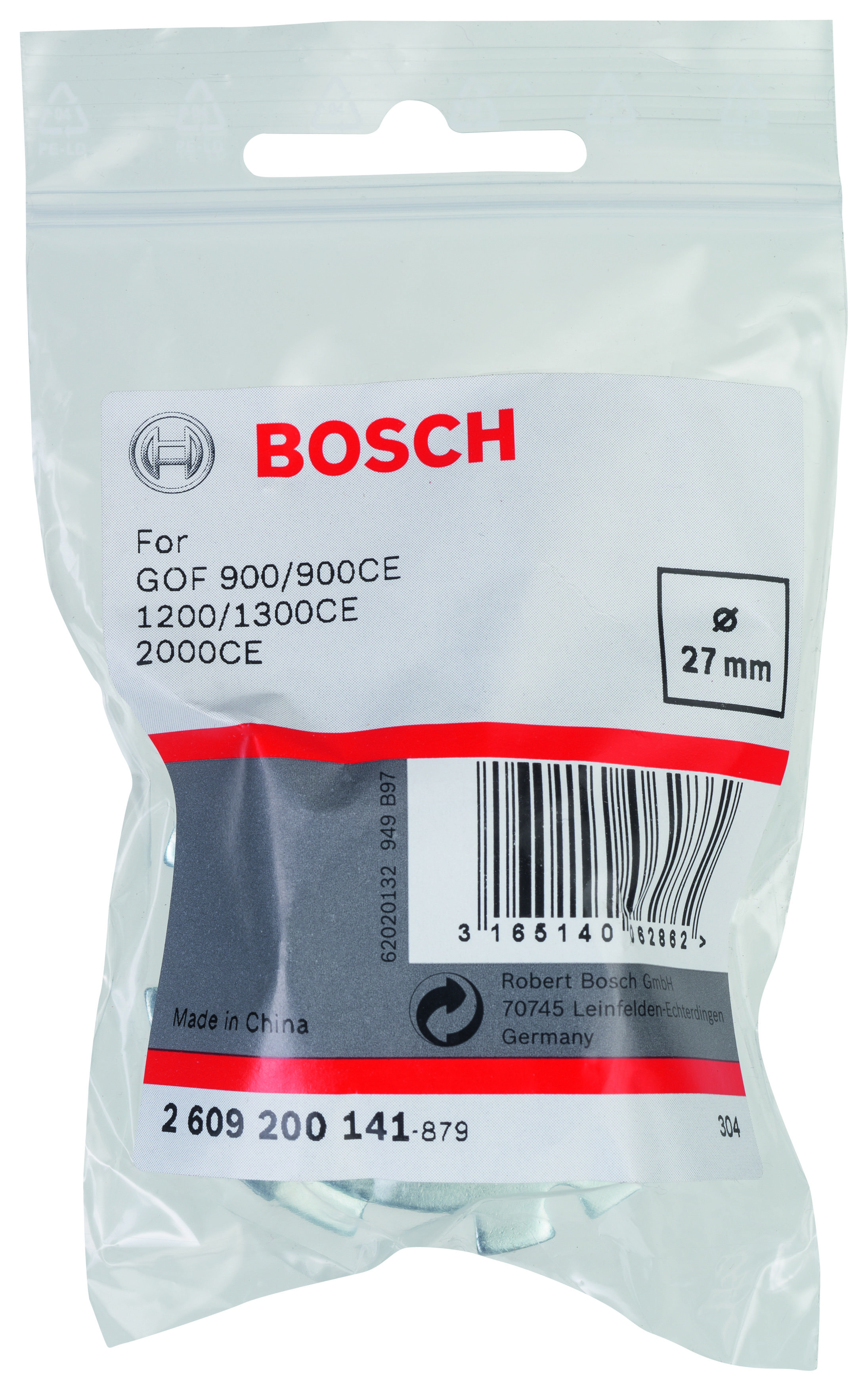 Bosch Freze Kopyalama Sablonu 27 mm