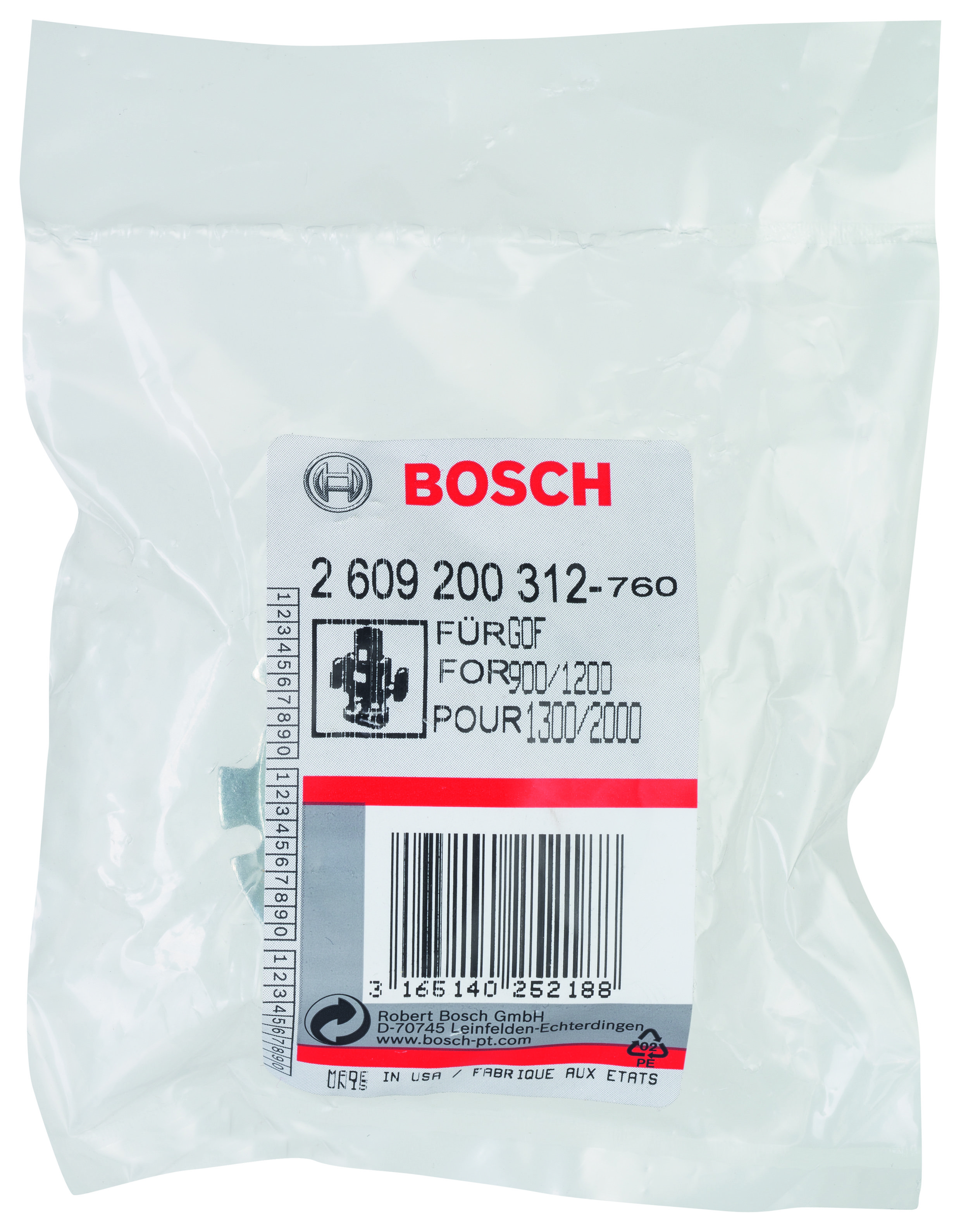 Bosch Freze Kopyalama Sablonu 40 mm