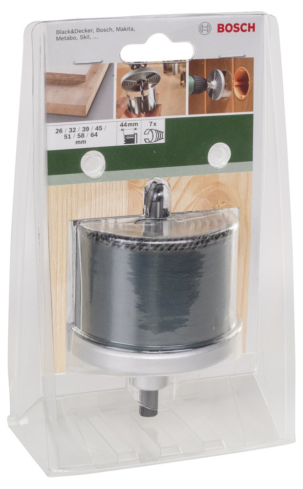 Bosch DIY Delik Açma Testere Seti 7 li (44 mm)