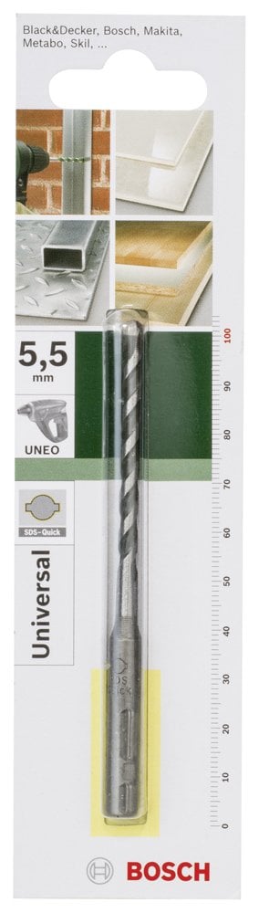 Bosch SDS-Q Çok Amaçlı Matkap Ucu 5,5*100mm