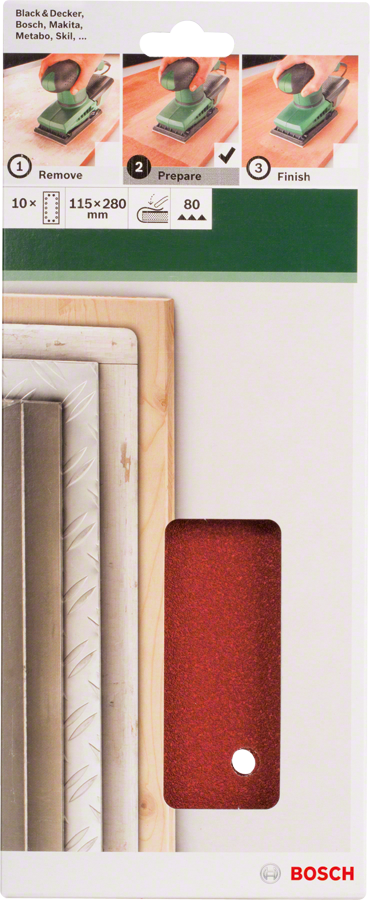 Bosch DIY 115*280 mm Uni.Zımp.14 D. 80 K.10 lu