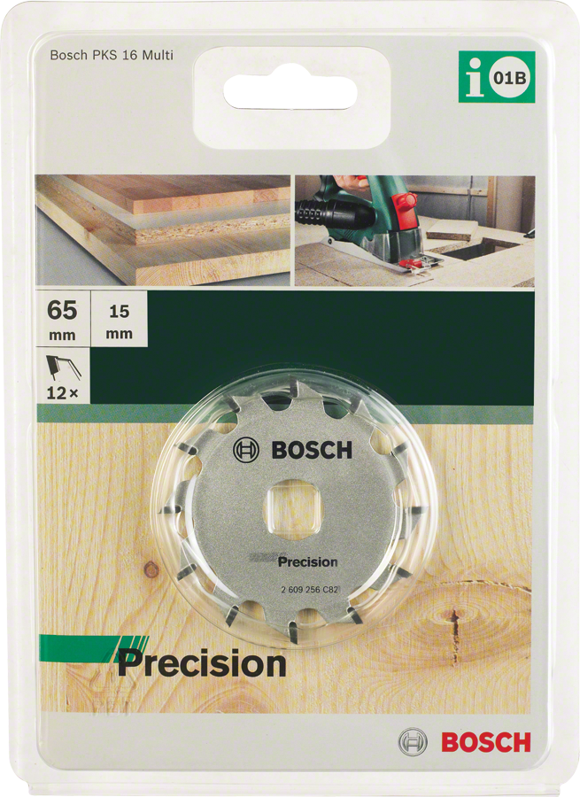 Bosch W Daire Test. Bıç. 65*15 mm 12 D PKS 16