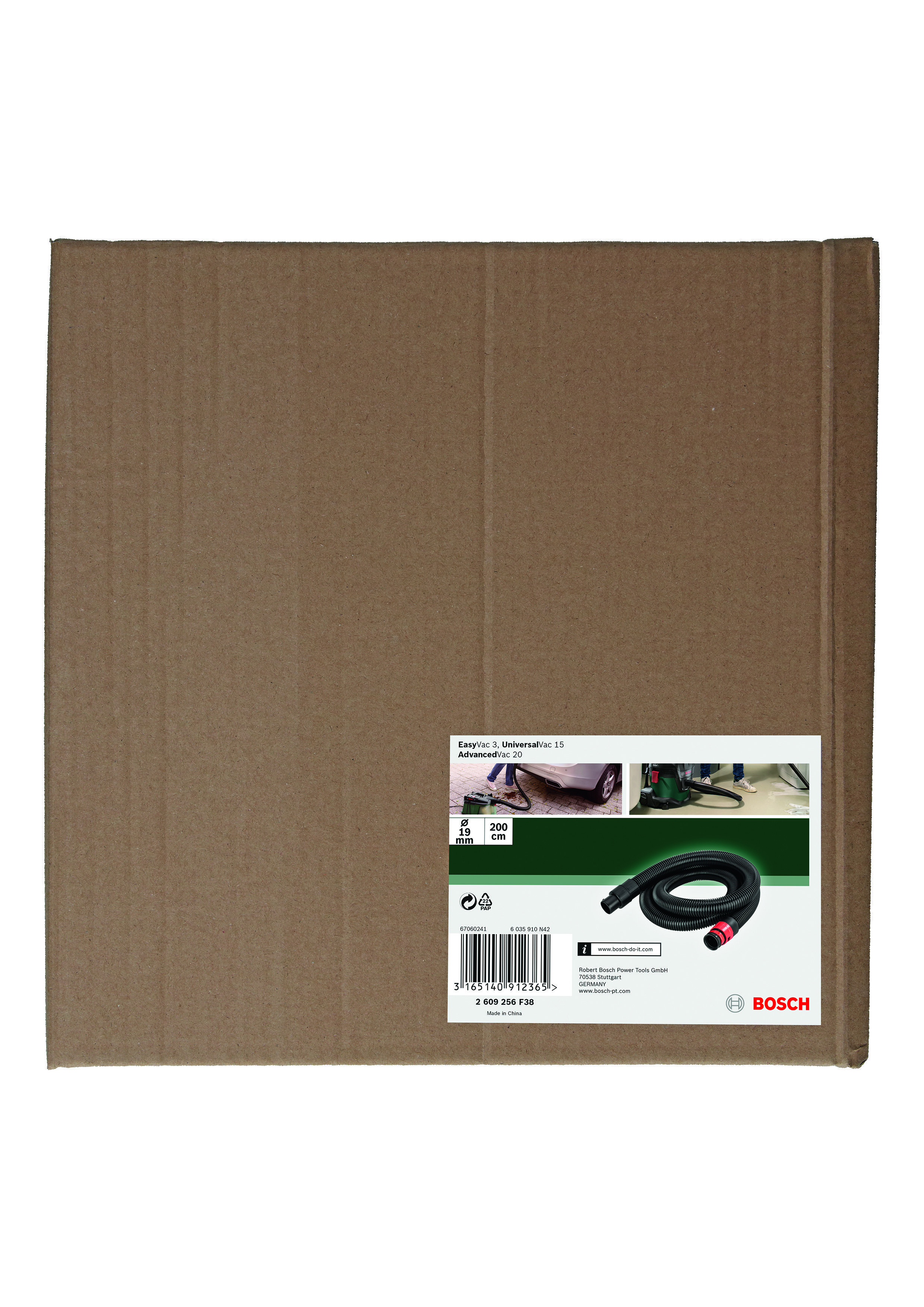 Bosch Süpürge Hortumu Siyah 19mm EV3,UV15,AV20