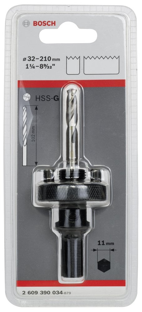 Bosch Standart 11mm HEX Panç Adaptör 32-210mm