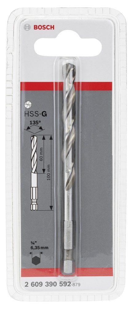 Bosch PRO Q-Lock HEX Panç Merkez Ucu HSS-G 100 mm